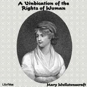 Vindication of the Rights of Woman by Mary Wollstonecraft — audiobook cover art