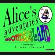 Alice's Adventures in Wonderland by Lewis Carroll — audiobook cover art