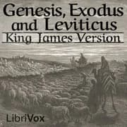 Bible KJV 01-03: Genesis, Exodus and Leviticus by King James Version — audiobook cover art