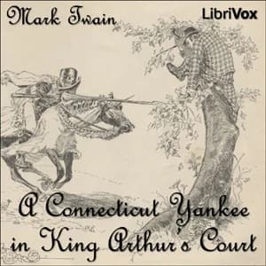 Connecticut Yankee in King Arthur's Court by Mark Twain — audiobook cover art