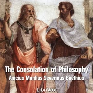 Consolation of Philosophy by Anicius Manlius Severinus Boethius — audiobook cover art