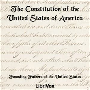 Constitution of the United States of America, 1787 by United States Government — audiobook cover art