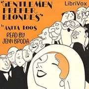 Gentlemen Prefer Blondes by Anita Loos — audiobook cover art