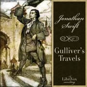 Gulliver's Travels by Jonathan Swift — audiobook cover art