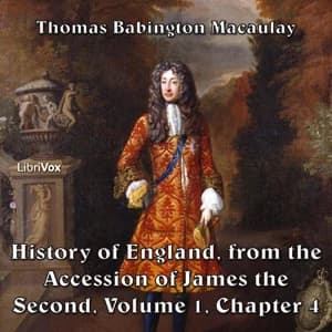 History of England, from the Accession of James II by Thomas Babington Macaulay — audiobook cover art