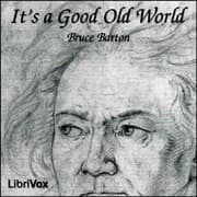 It's a Good Old World by Bruce Barton — audiobook cover art