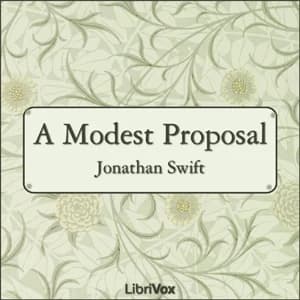 Modest Proposal by Jonathan Swift — audiobook cover art
