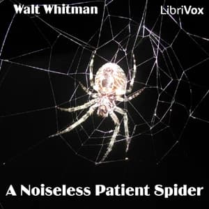 Noiseless Patient Spider by Walt Whitman — audiobook cover art