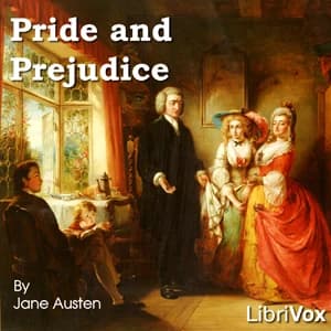 Pride and Prejudice by Jane Austen — audiobook cover art
