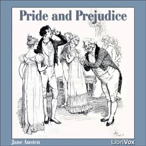Pride and Prejudice by Jane Austen — audiobook cover art