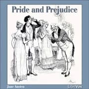 Pride and Prejudice by Jane Austen — audiobook cover art