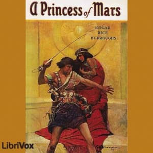 Princess of Mars by Edgar Rice Burroughs — audiobook cover art