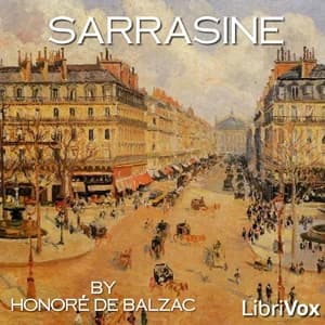 Sarrasine by Honoré de Balzac — audiobook cover art