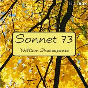 Sonnet 073 by William Shakespeare — audiobook cover art