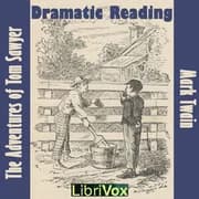 The Adventures of Tom Sawyer by Mark Twain — audiobook cover art