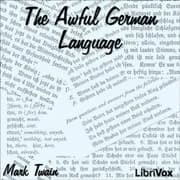 The Awful German Language by Unknown Author — audiobook cover art