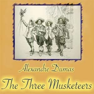 Three Musketeers by Alexandre Dumas — audiobook cover art